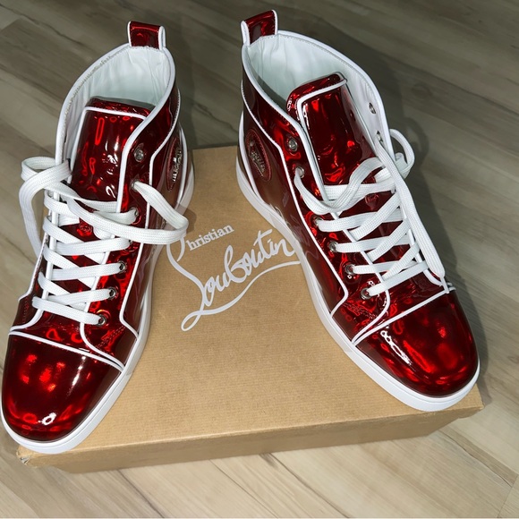 Authentic High Top Christian Louboutin